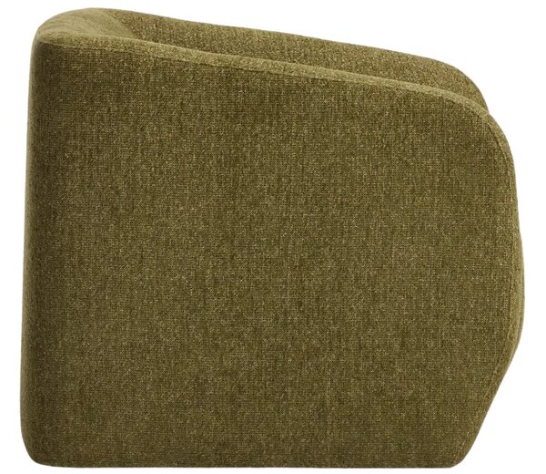 Kave Home Zelené čalouněné křeslo Milare 83 cm