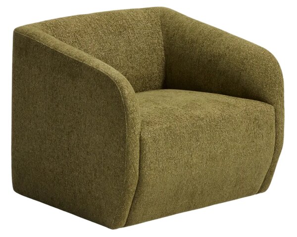 Kave Home Zelené čalouněné křeslo Milare 83 cm