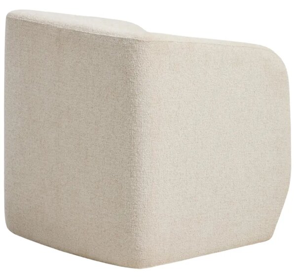 Kave Home Béžové čalouněné křeslo Milare 72 cm