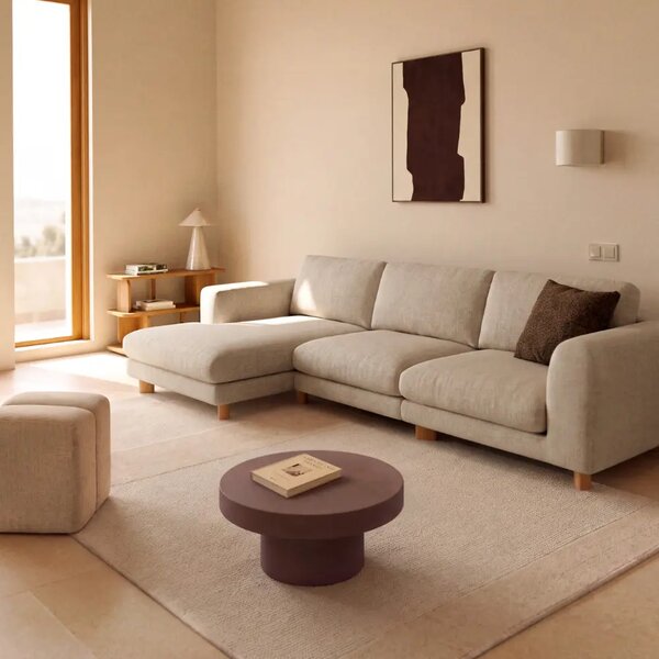 Kave Home Dubový regál Aduma 66 x 100 cm