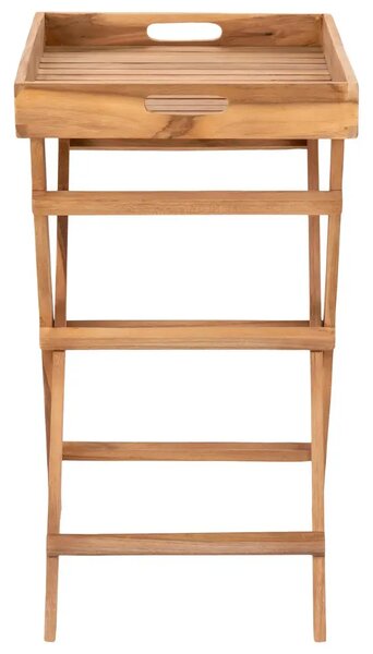 -25 % Dny Marianne - Nordic Living Teakový odkládací stolek Ronda 39 x 29 cm