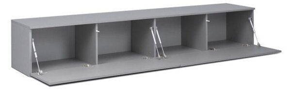 TV stolek 2,1 šedý lávový lesk Legs Box