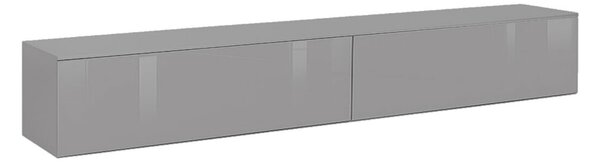 TV stolek 2,4 šedý lávový lesk Legs Box