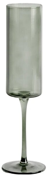 Kave Home Zelená sklenička na sekt Eluria 245 ml