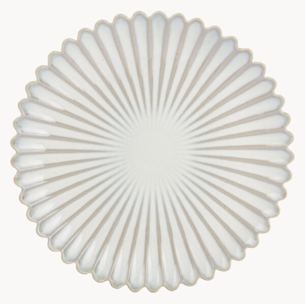 Sada snídaňových talířů z porcelánu Lotus, 4 díly