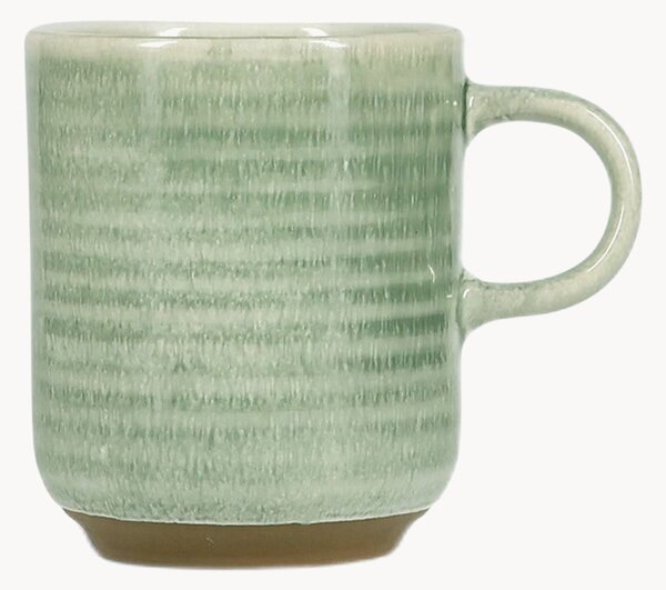 Sada hrnků Cameo Green, 4 díly
