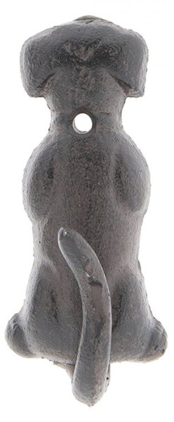 Litinový nástěnný háček Pejsek – 5x4x10 cm