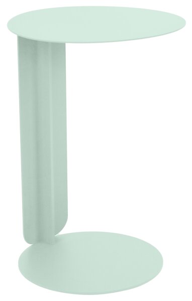 Fermob Mátově zelený kovový zahradní odkládací stolek Bebop 40 cm