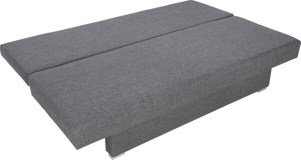 ROZKLÁDACÍ POHOVKA, textil, šedá, tmavě šedá Carryhome - Rozkládací sedačky