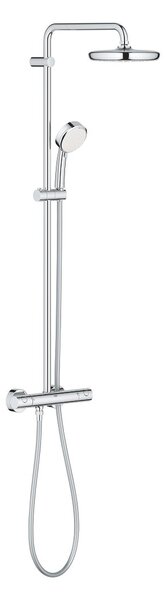 Grohe New Tempesta sprchová sada na stěnu s termostatem StarLight Chrome 27922001