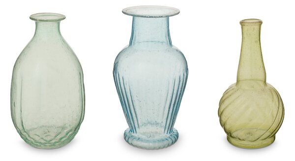 Pip Studio sada 3ks skleněných váz (Sada skleněných váz)