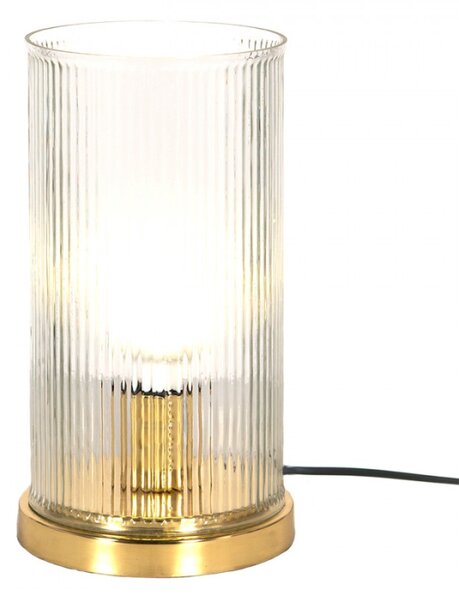 Stolní lampa Zlatá 15*27 cm E27/max 1*40W – 15x27 cm