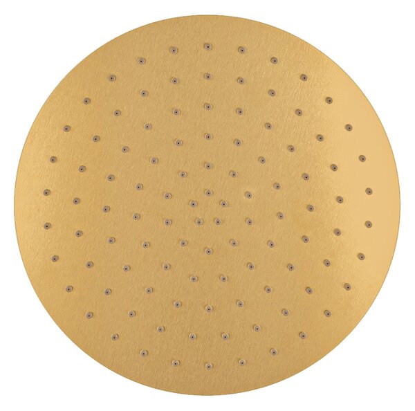 Oltens Vindel hlavová sprcha 30x30 cm kulatý broušené zlato 37000810