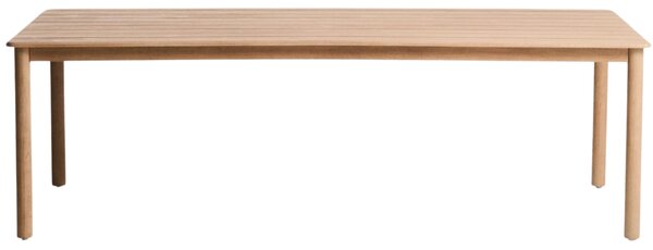 Kave Home Dřevěný zahradní stůl Sori 240 x 100 cm