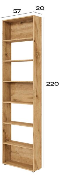Rohové zakončení Space (v-2200) dub apalačský