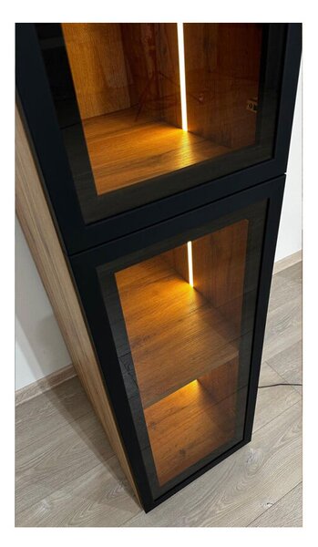 Modul s osvětlením (v-2200*400) dub apalačský Space