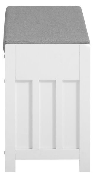Sobuy Fsr102-W Lavice Na Boty Lavice Na Hrudník Truhla Na Boty Lavice Do Předsíně Bílá 90X50X33Cm