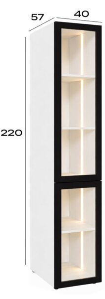 Modul s osvětlením (v-2200*400) nymphaea alba Space
