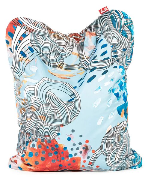 Tuli Funny sedací vak Provedení: Abstrakt - vzorovaný polyester