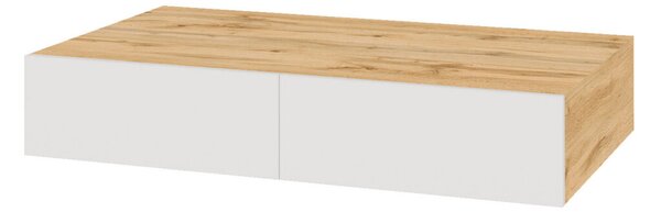 Psací stůl 100 cm dub apalačský / nymphaea alba Space