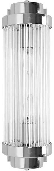 Moosee Column nástěnné svítidlo 2x40 W průhledná-stříbrná MSE010100360