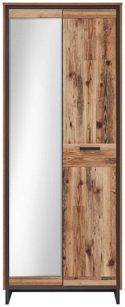 SKŘÍŇ NA ODĚV, barvy borovice, 80/203/38 cm MID.YOU - Online Only šatny & botníky, Online Only