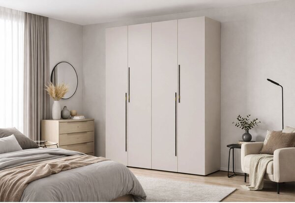 Skříň 4D 160 cm kašmír Space