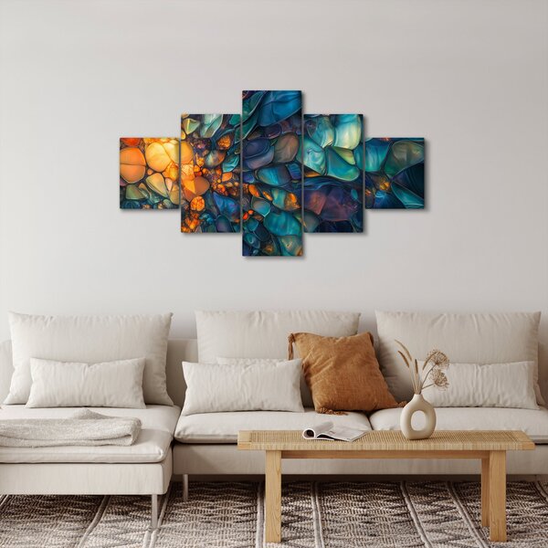 Obraz - Skleněná mozaika (125x70 cm)