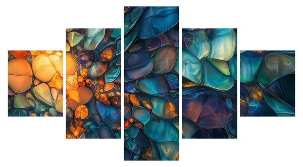 Obraz - Skleněná mozaika (125x70 cm)