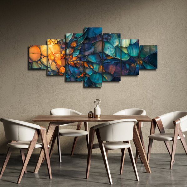 Obraz - Skleněná mozaika (210x100 cm)
