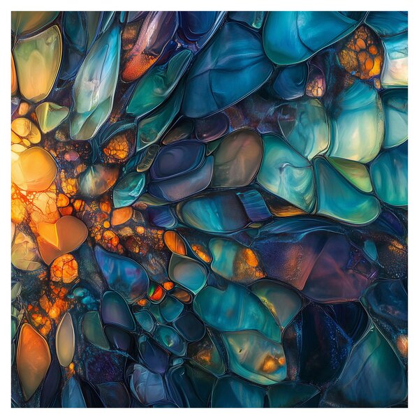 Obraz - Skleněná mozaika (30x30 cm)