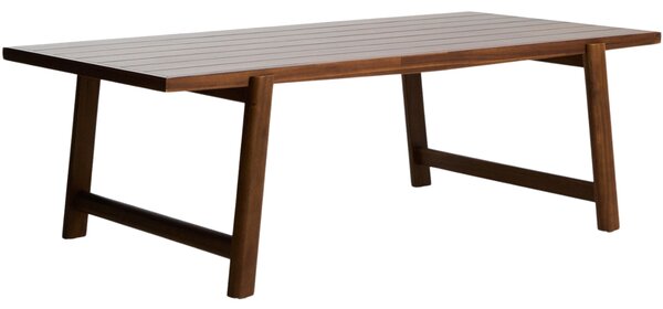 Kave Home Dřevěný zahradní jídelní stůl Itani 240 x 100 cm