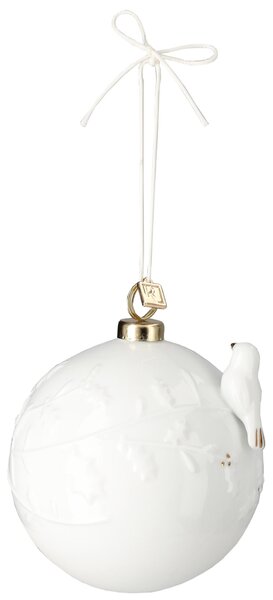 Porcelánová vánoční ozdoba Bird Ø 8,2 cm