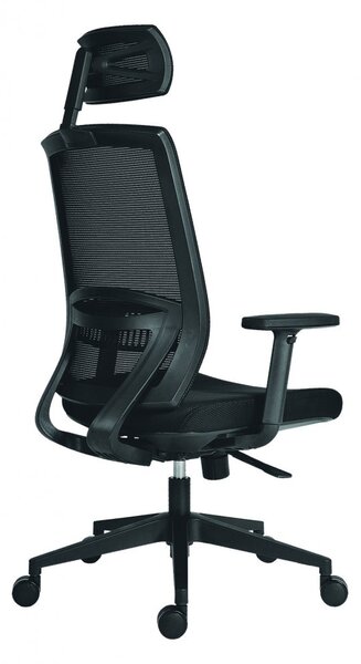 Kancelářská ergonomická židle ABOVE — černá Černá