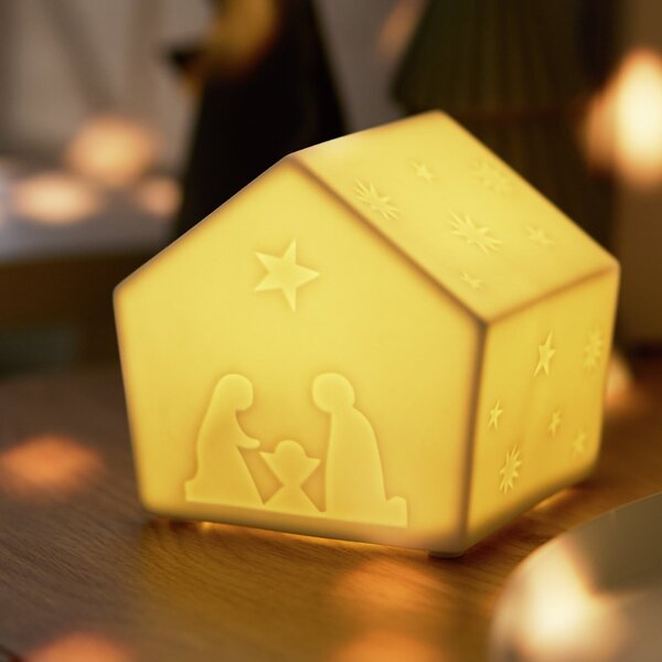 Stmívatelný LED domeček Nativity Scene