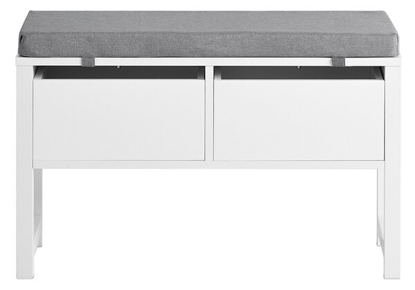 Sobuy Fsr88-W Lavice S Úložným Prostorem Lavice Se Sedátkem Bílá 72X46X30Cm