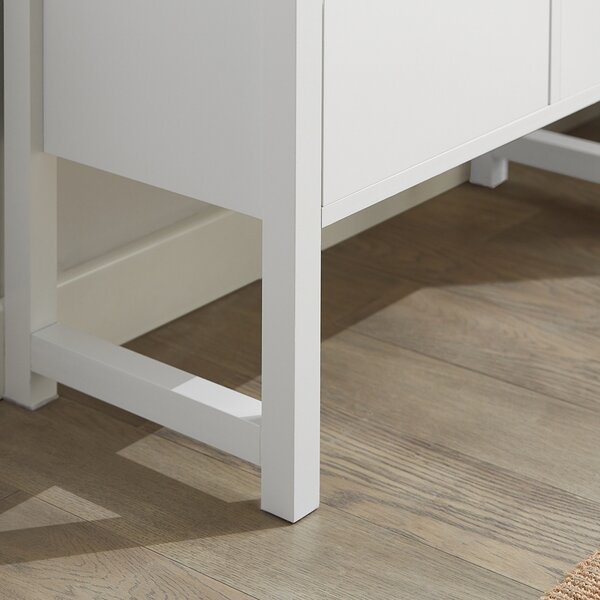 Sobuy Fsr88-W Lavice S Úložným Prostorem Lavice Se Sedátkem Bílá 72X46X30Cm
