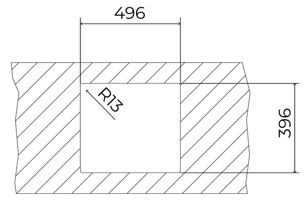 Teka Flexlinea ocelový dřez se sifonem 54x44 cm ocel 115000062
