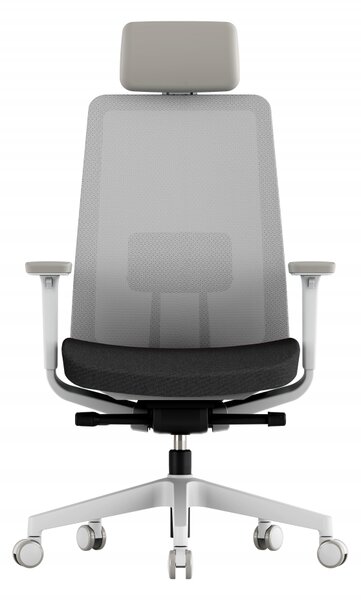 Kancelářská ergonomická židle K10 W — více barev Černá