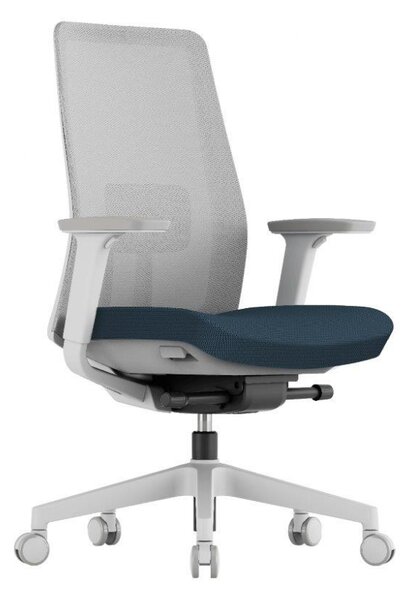 Kancelářská ergonomická židle K10 W — více barev Černá