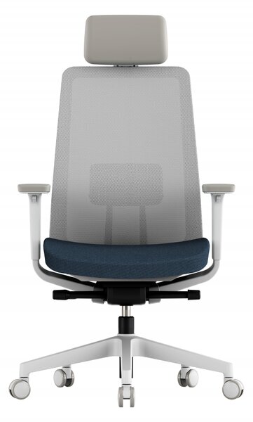 Kancelářská ergonomická židle K10 W — více barev Černá