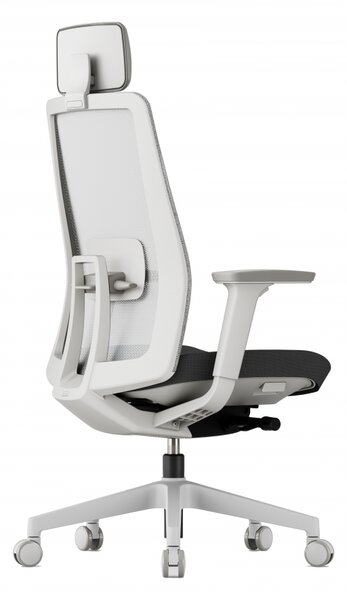 Kancelářská ergonomická židle K10 W — více barev Černá