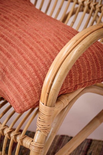 Bavlněný povlak na polštář Rust Stripe 40 × 60 cm