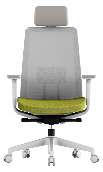 Kancelářská ergonomická židle K10 W — více barev Černá