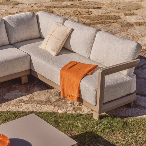 Kave Home Béžový zahradní modul Nerano 208 cm
