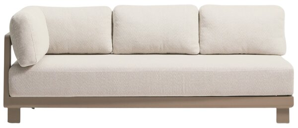 Kave Home Béžový zahradní modul Nerano 208 cm