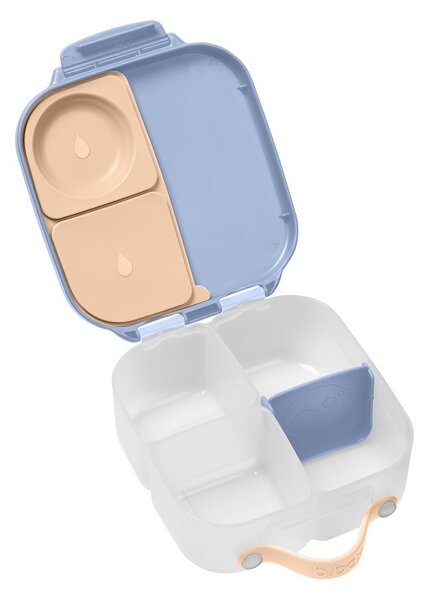 Svačinový box střední, 1l, b.box, broskvový