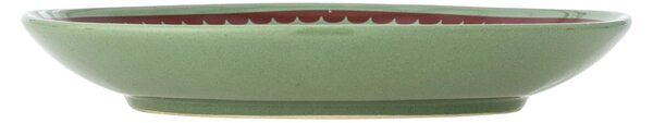 Kameninový talíř Peo Green Ø 16 cm