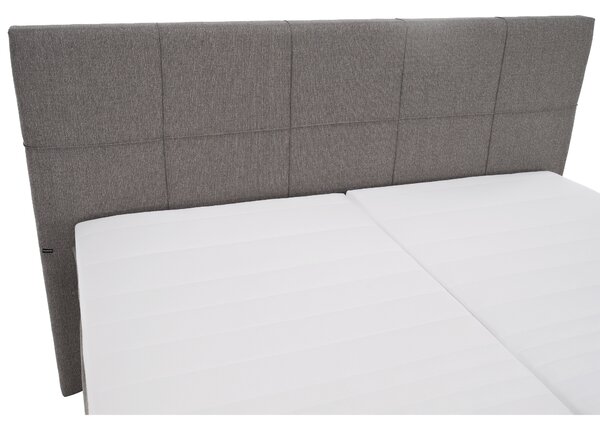 KONDELA Elektrická polohovací postel, boxspring, šedá, 160x200, MURKO NEW