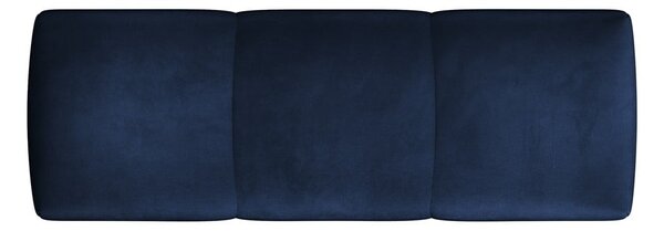 Modrá sametová opěrka k modulární pohovce Rome Velvet - Cosmopolitan Design
